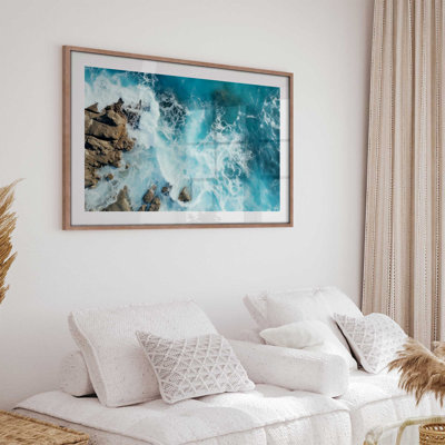 Framed On Paper Print