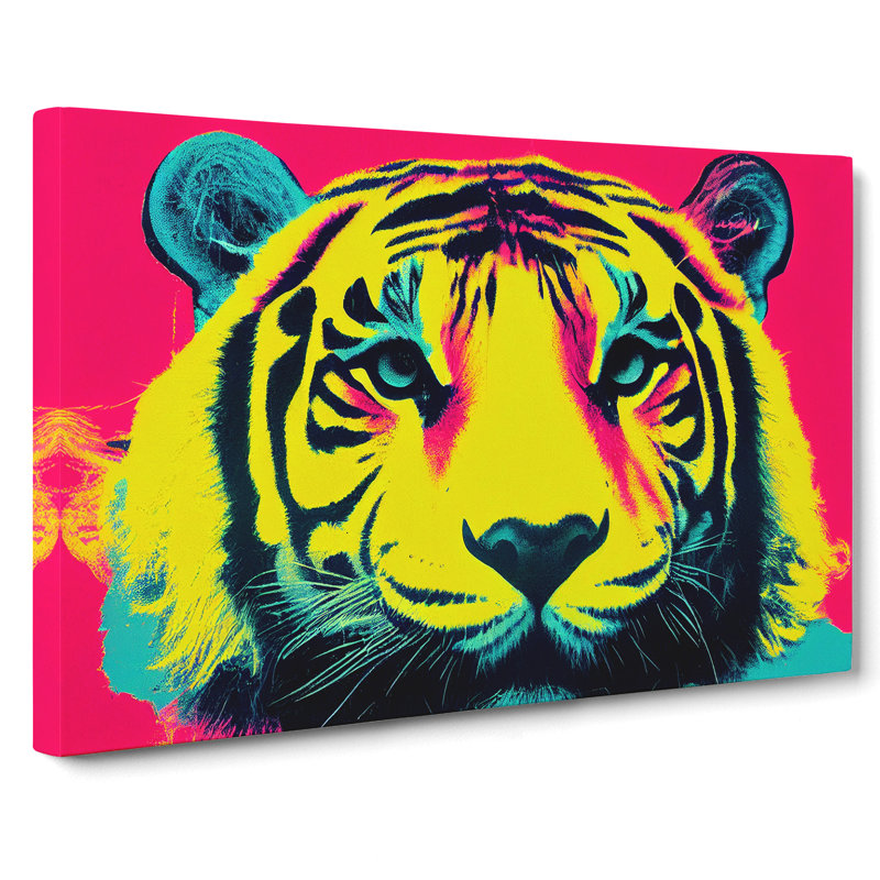 Tiger Vol.5 - Wrapped Canvas Print, 40cm H x 60cm W x 3cm D