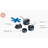 Joseph Joseph Space Stack 6-piece Non-stick Ceramic Saucepan Set with Stacking Lid Storage