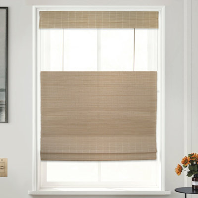 Sheer Bamboo Roman Shade