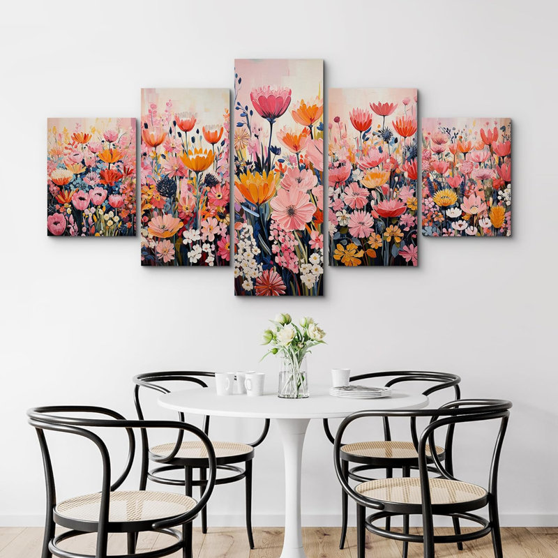Impression sur toile 5 pièces