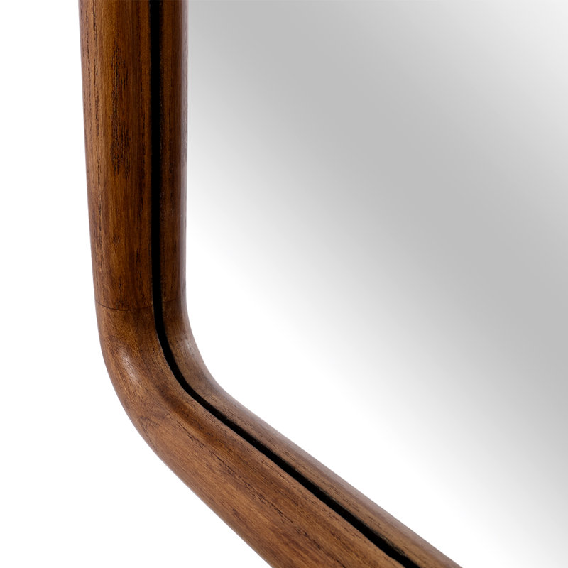 Monarrez Metal Flat Wall Mirror