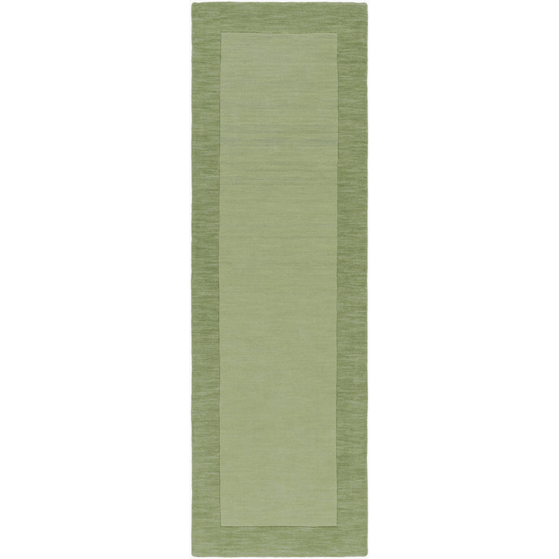 Tapis en laine tissé à la main Dolma, Tapis de couloir 2 pi 6 po x 8 pi