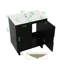 Ensemble de meuble-lavabo moderne de 30 pouces avec lavabo et armoire de rangement-966384889