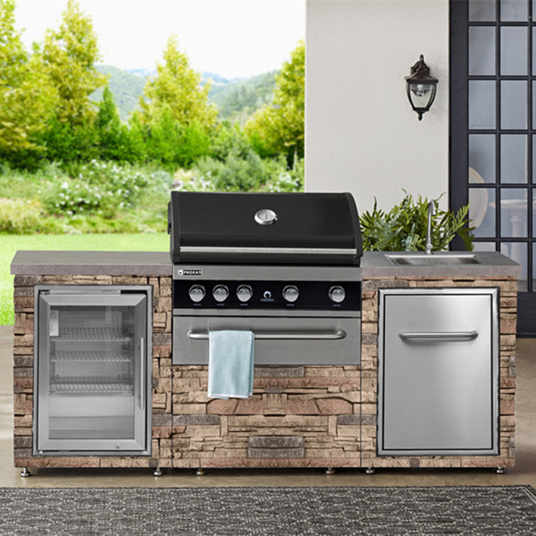 Outdoor Kitchen Kits: A Deep Dive on The 4 Types, Plus Pros & Cons