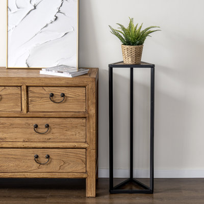 Fiepko Small Living Room Tall Pedestal End Table