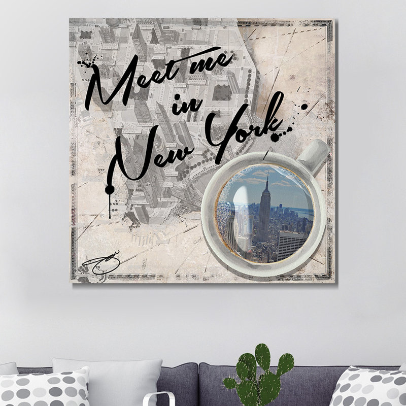 « me répondre à new york », impression, H 18" x l 18" x P 1", Toile tendue