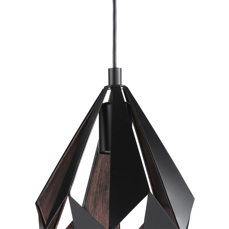 Aldrich 1 - Light Unique/Statement Pendant, Black