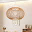 Luminaire suspendu beige à 1 lumière Achaz-1969585381