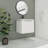 Khaley 24.27 " W Wall Mounted Wall Mounted 1 Single Vanity Bathroom Vanity With Ceramic Top