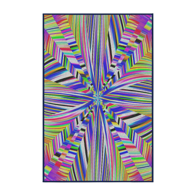Tapis jaune, Rectangle 5 pi x 7 pi