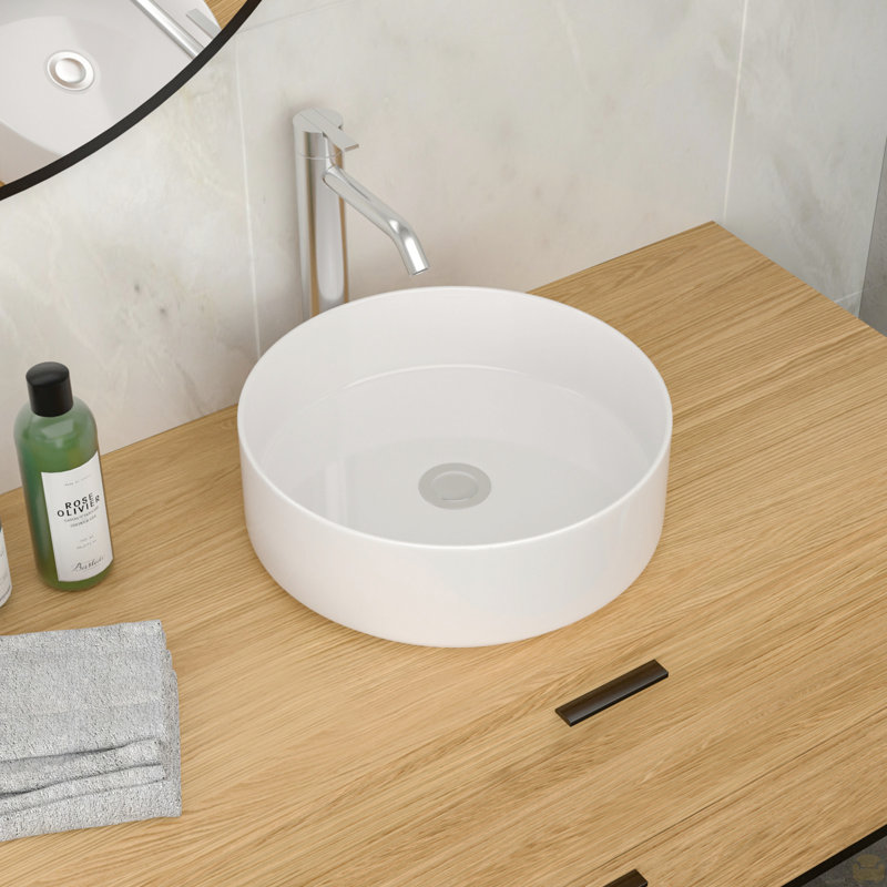 Lavabo de salle de bain en céramique