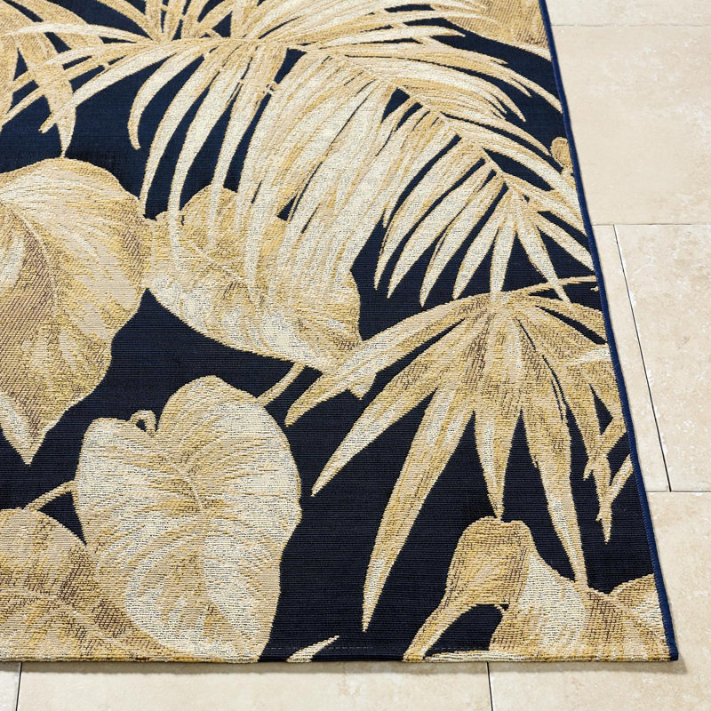 Breckon Machine Woven Area Rug, Rectangle 6'6.7" x 9'0.3"