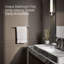 Porte-serviettes mural Kohler Purist, porte-serviettes mural en métal-96382025-96382028