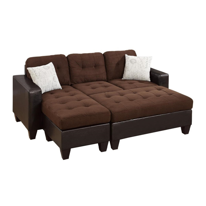Canapé modulaire réversible 3 pièces Searsboro