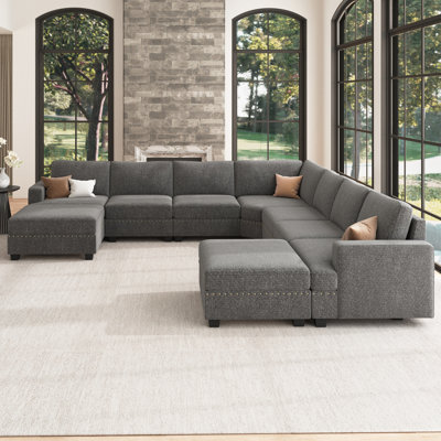 Canapé modulaire standard avec repose-pieds Anureet