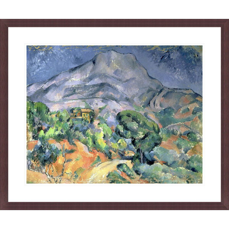 Mont Sainte-Victoire par Paul Cézanne, H 23,25 po x l 29,5 po