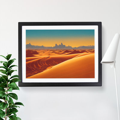 Angelical Desert - Framed Print