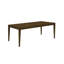 Ensemble de table de salle à manger extensible 5 pièces Contemporary et 4 chaises rembourrées beige clair-1342080084