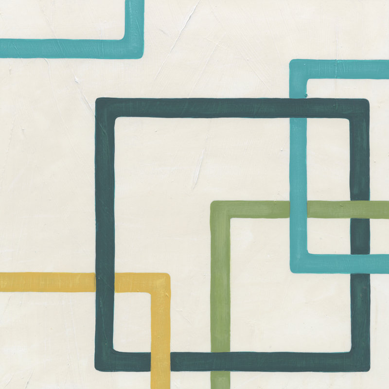 Infinite Loop IV 1 Piece Wrapped Canvas Wall Art, 91cm H x 91cm W x 3.8cm D