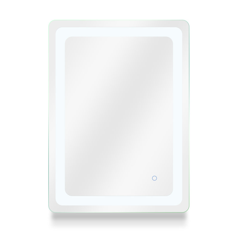 Porphyrion Metal Flat Wall Mirror, 24" W x 34" H