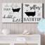«Take a Bubble Bath», ensemble de 2 reproductions d'art texturé sur toile tendue-1473311088