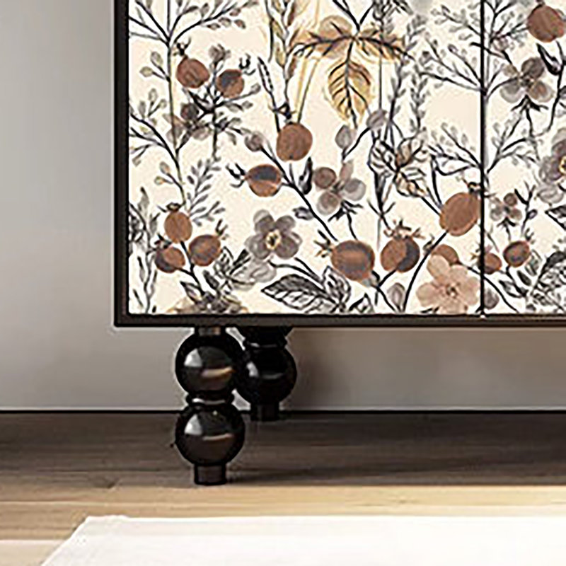 Buffet léger de luxe rétro avec art français