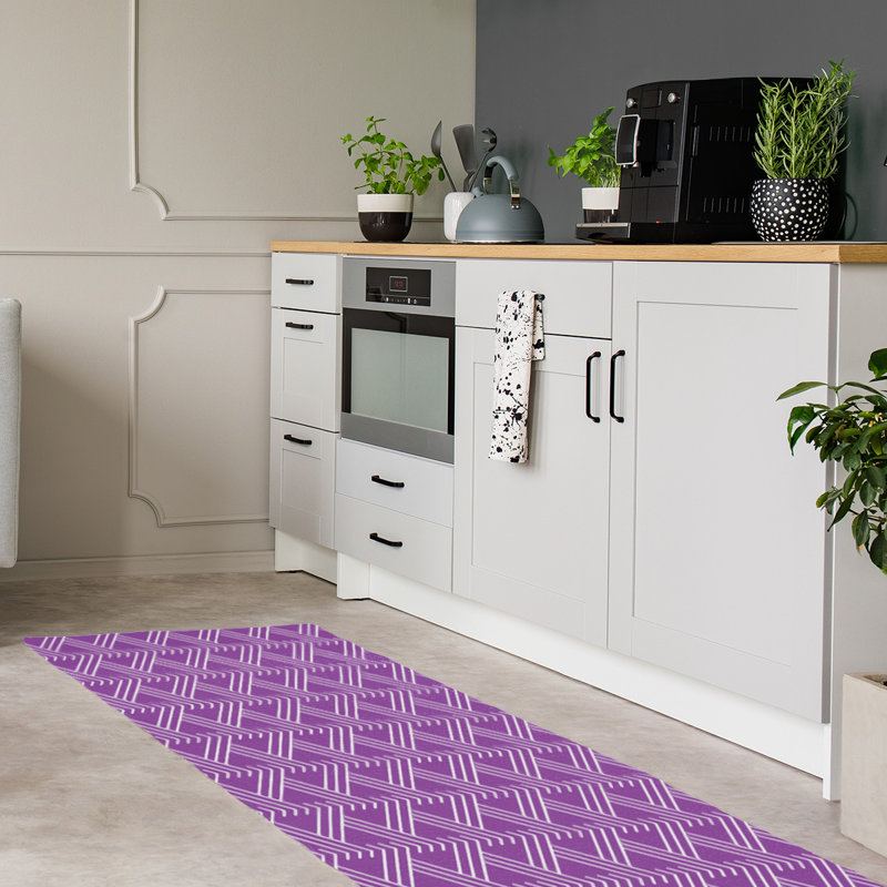 Chenille Geometric Indoor Rug, Runner 2'5" x 8'