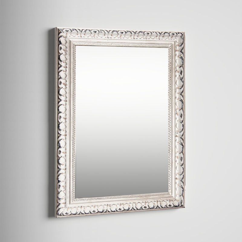 Solid Wood Flat Mirror, 48" H x 36" W x 2" D