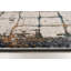 Tapis oriental abstrait, tapis en polypropylène brun ou gris, tapis de chambre contemporain - 5 x 8, 6 x 9-1579910305