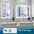LED Bathroom Mirror Front and Backlight-1347333442