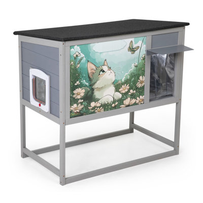 Indoor / Outdoor Cat Cage / Crate