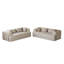 Canapé-lit convertible avec coussin cylindrique, canapé-lit pliant en chenille avec, canapé-lit pliant avec poche latérale, canapé-lit de plancher, 2 pièces