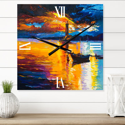 Metal Wall Clock