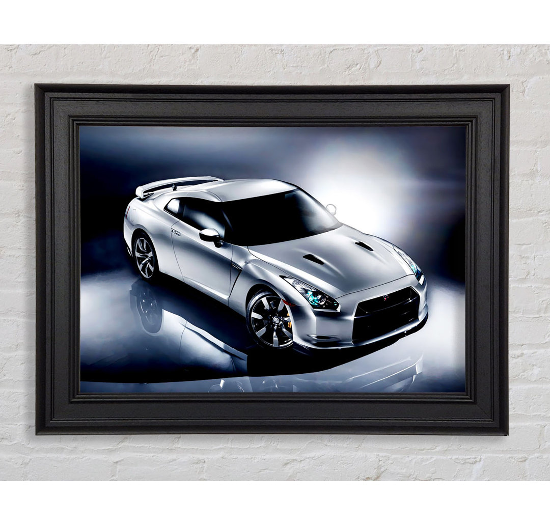 Gerahmtes Bild Nissan Skyline Silver