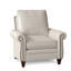 Fauteuil en cuir véritable de 38 po de largeur Reddish-51384692-51384679-51384680