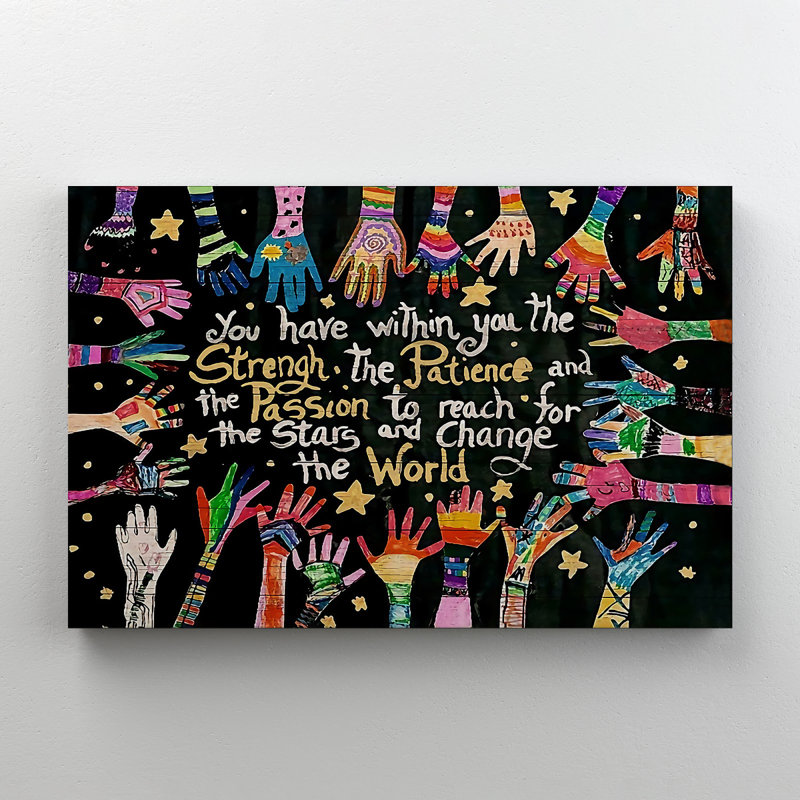 «Value N'applique pas», impression sur toile tendue, H 11 po x l 14 po x P 2 po