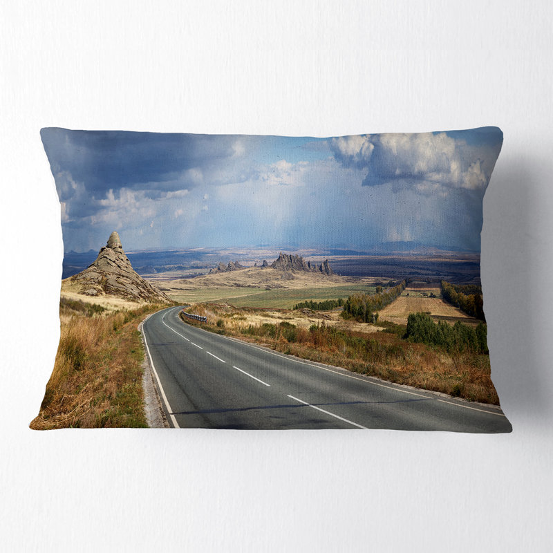 Coussin lombaire Printed Road in East