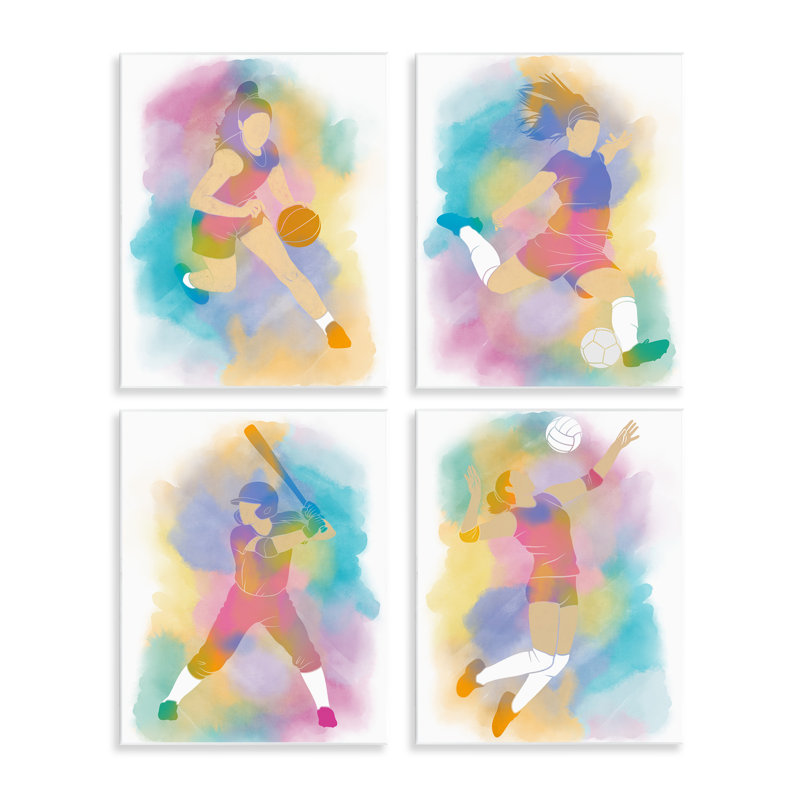 Plaque murale colorée pour femme, design par Marcus Prime
