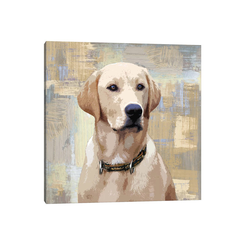 Labrador Retriever by Keri Rodgers - Wrapped Canvas Painting, 93.98 cm H x 93.98 cm W x 3.175 cm D