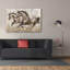 «Epic Graffiti» «Horses» par Silvia Vassileva, art mural sur toile, 60 po x 40 po-117052465