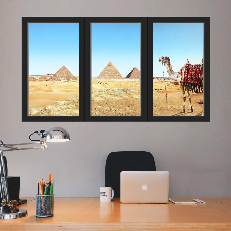 Scenic & Cityscapes Window Decal, 28" H x 48" W