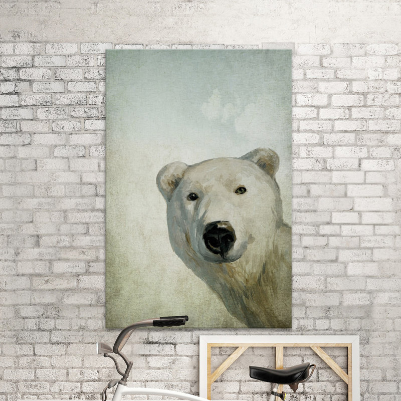 «Hello from Alaska», reproduction sur toile tendue, H 30 po x l 20 po x P 1,5 po