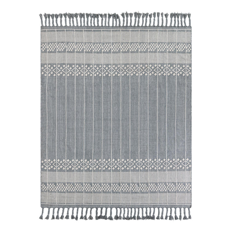 Tapis intérieur bohème Dakota Fields Eco, Rectangle 7 pi 10 po x 10 pi