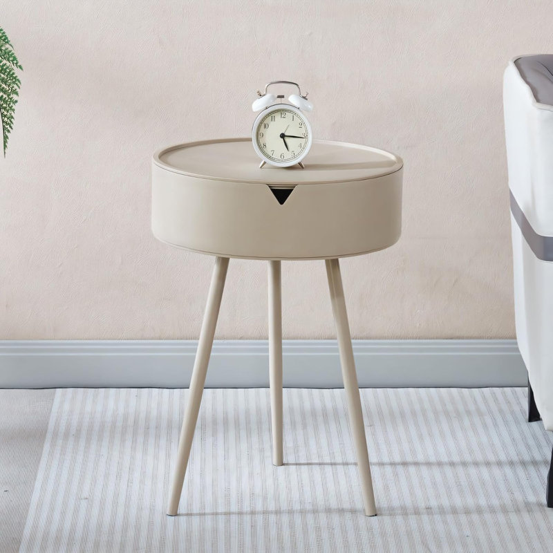 Table d'appoint Table d'appoint Table de salon pour canapé et petites tables de chevet, Khaki
