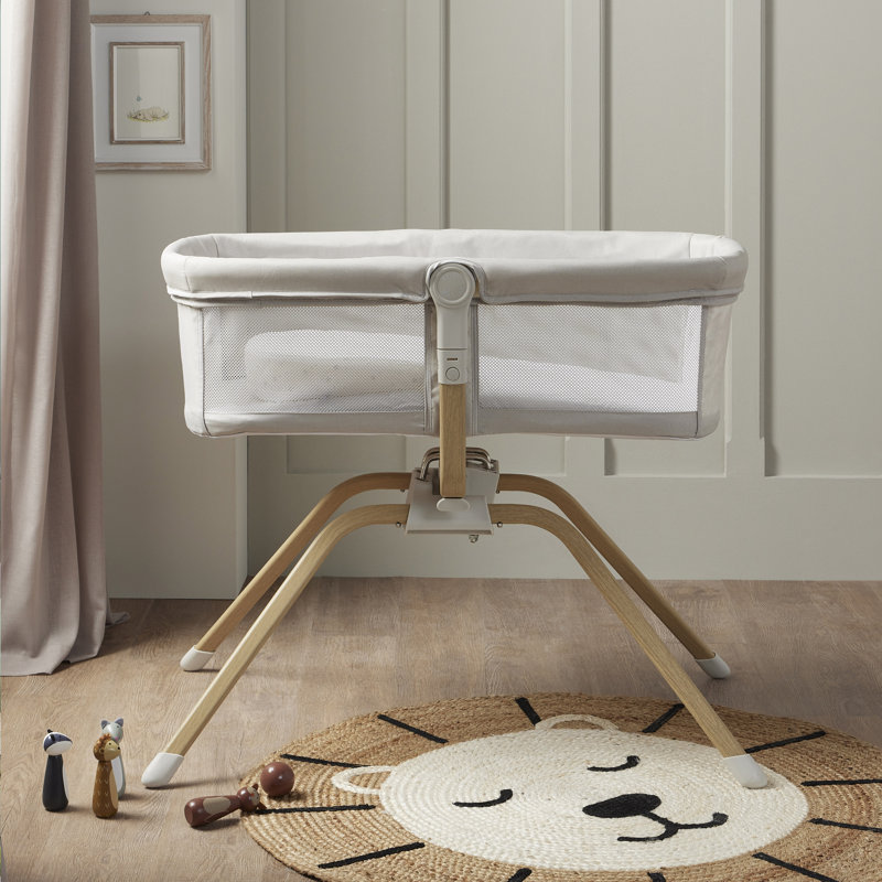 Air Motion Gliding Crib, Grey