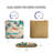 Vintage Tropical Pattern Synergy Soft Cornhole Bags