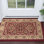 Tapis oriental rouge / beige Clarence