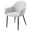 Chaise de salle à manger rembourrée en tissu Clancy-2141889153