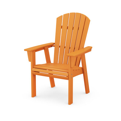 POLYWOOD Nautical Curveback Adirondack Dining Chair
